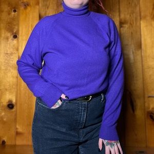 Vintage Designers Originals Super Soft Long Sleeve Turtleneck